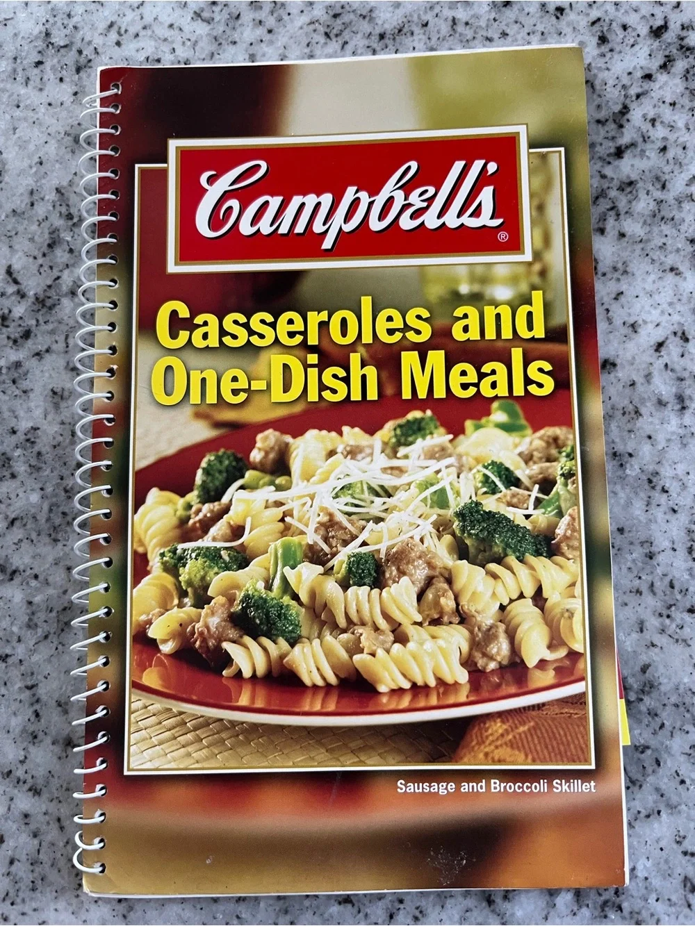 Campbell’s Recipe Book Lot of 3 Spiral Cookbooks Casseroles Slow Cooker 4 Ingred